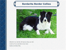 Tablet Screenshot of bordaritabordercollies.com